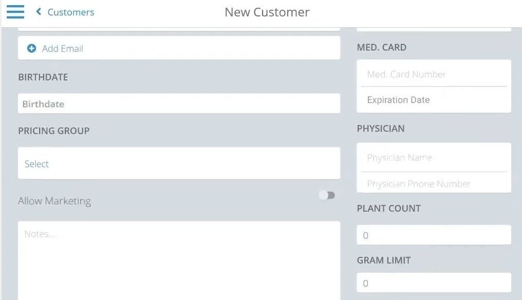 cova customer profile