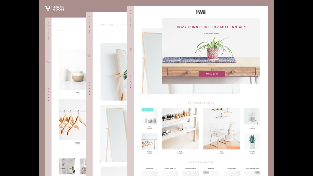 Asymmetric layouts