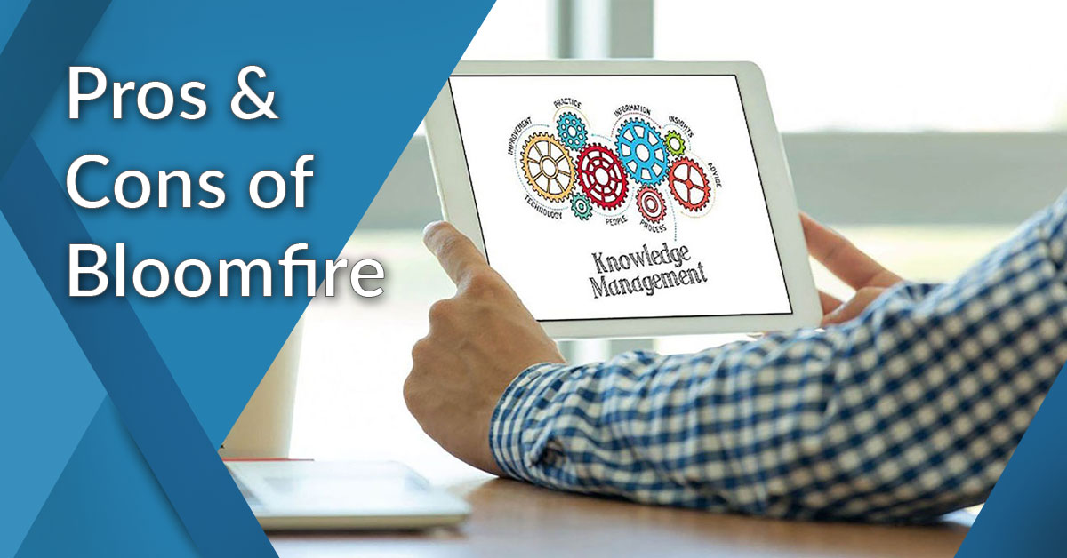 Pros & Cons of Bloomfire analysis