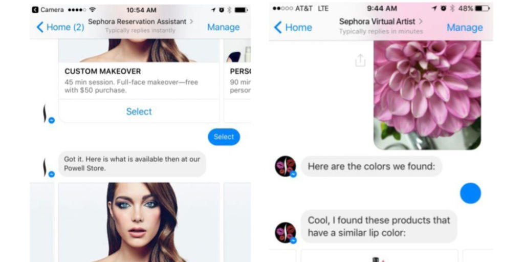 chatbots in product suggestions
