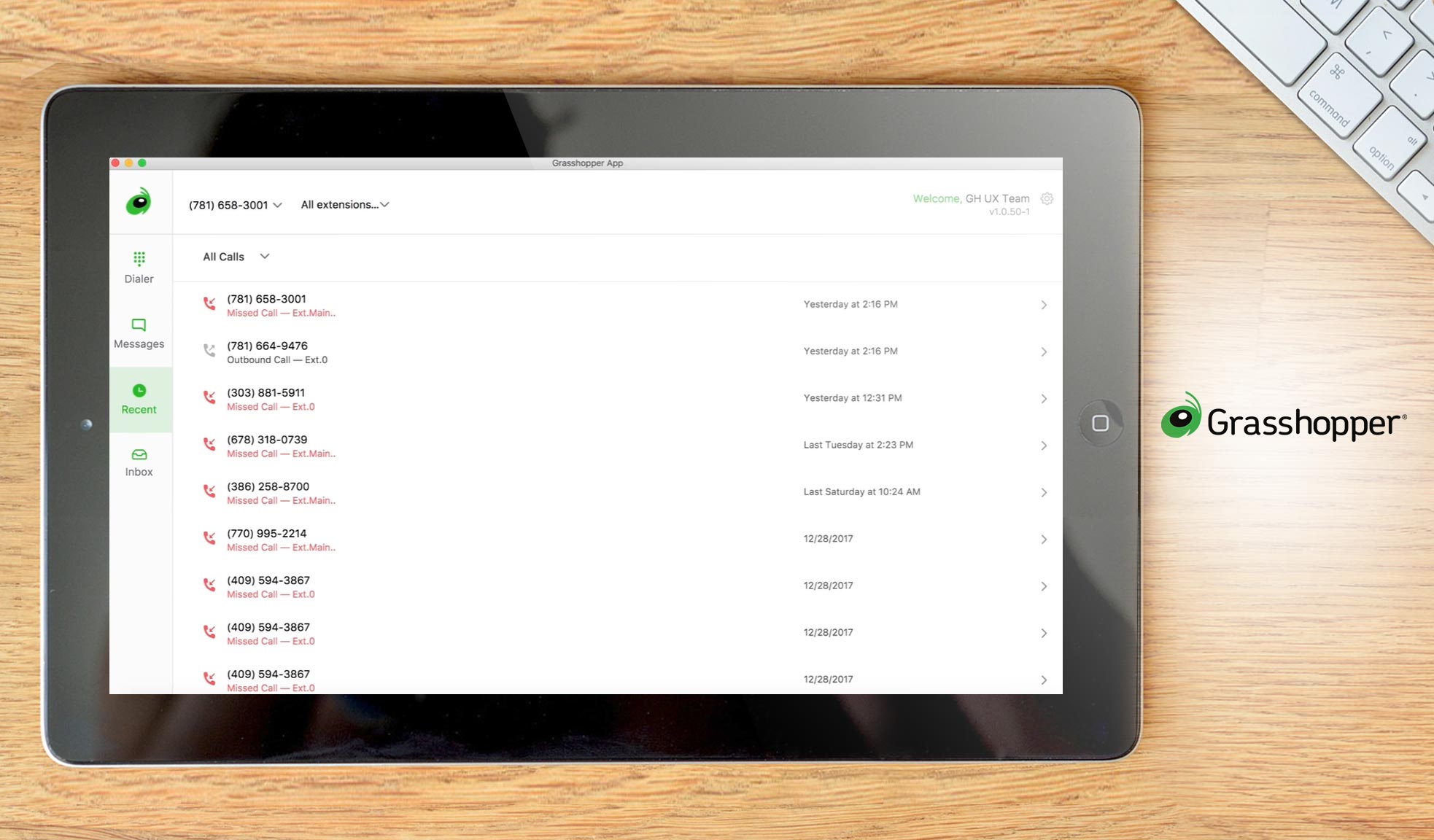 grasshopper dashboard example