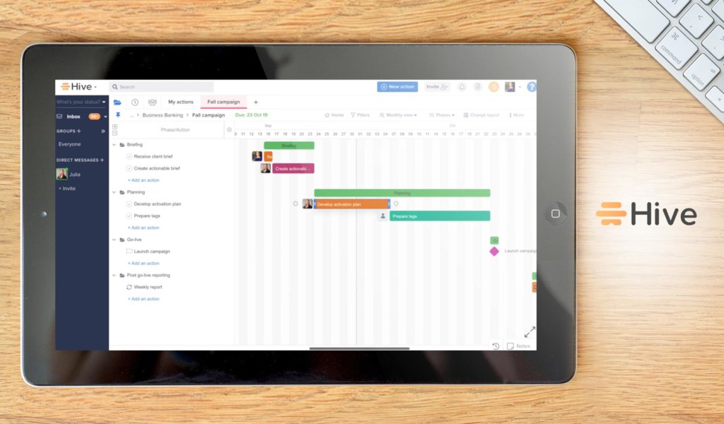 hive dashboard example