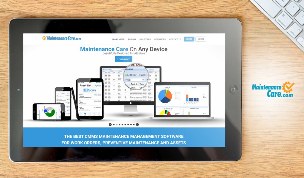 maintenance care dashboard