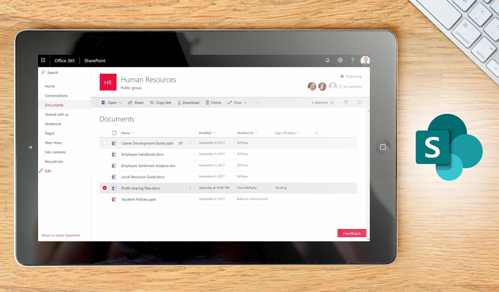 microsoft sharepoint dashboard example