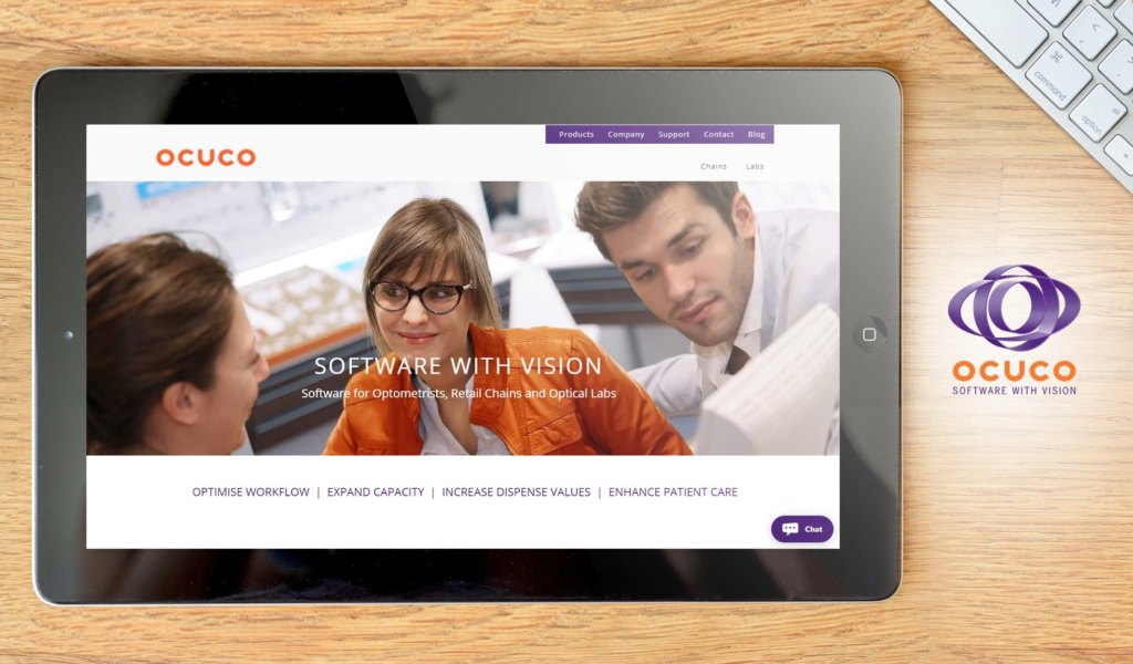 Ocuco dashboard example