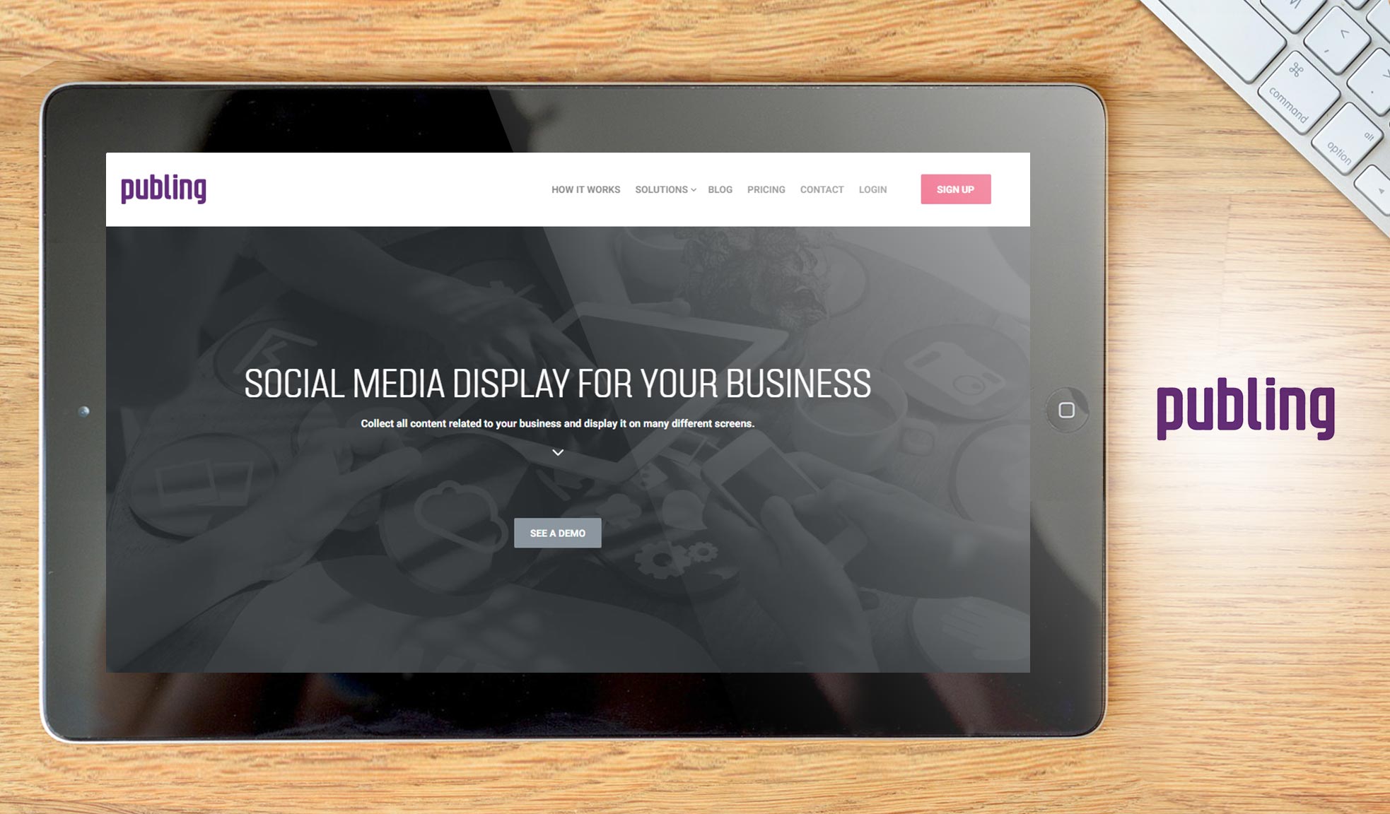 publing dashboard example