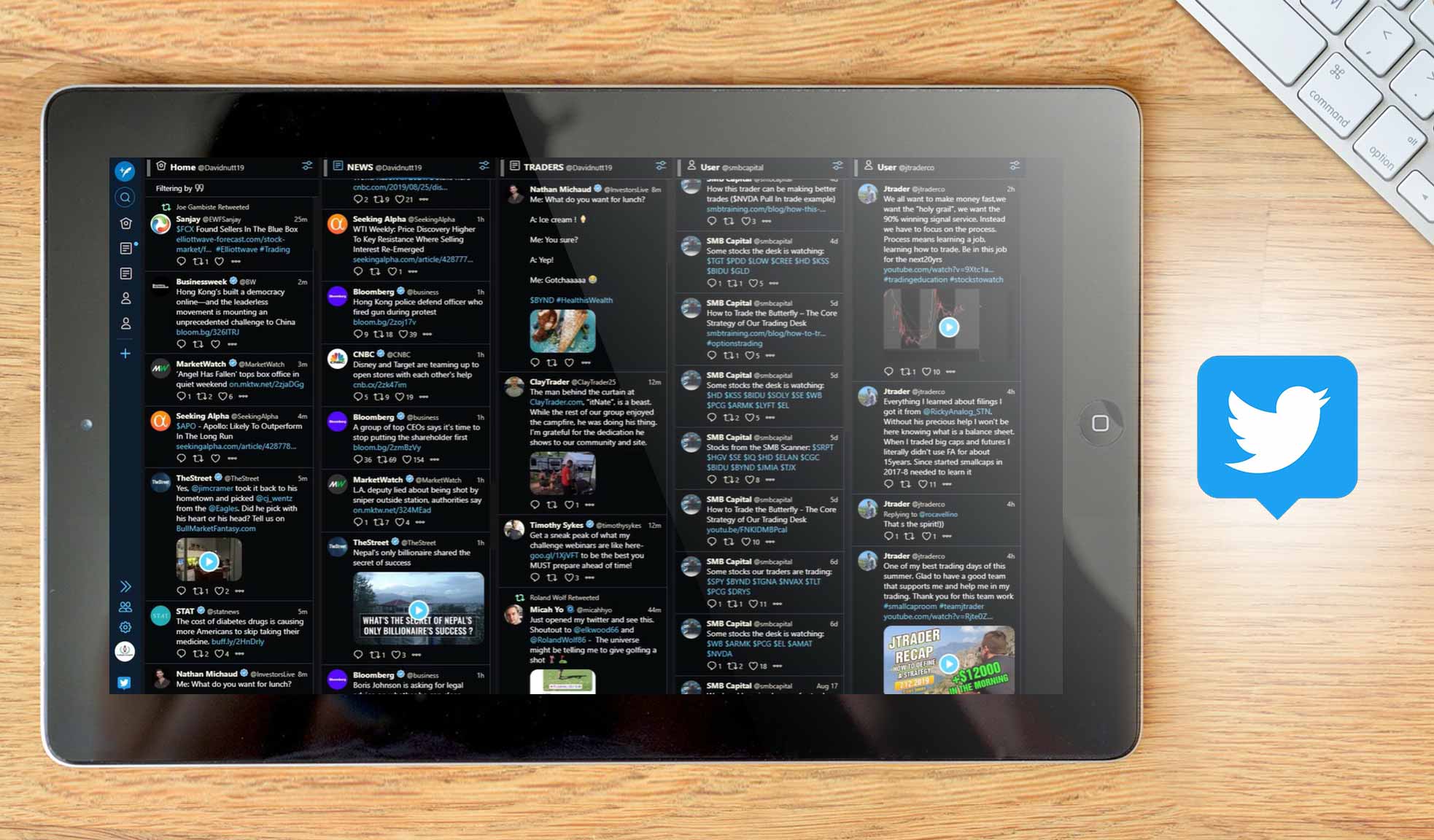 tweetdeck dashboard example