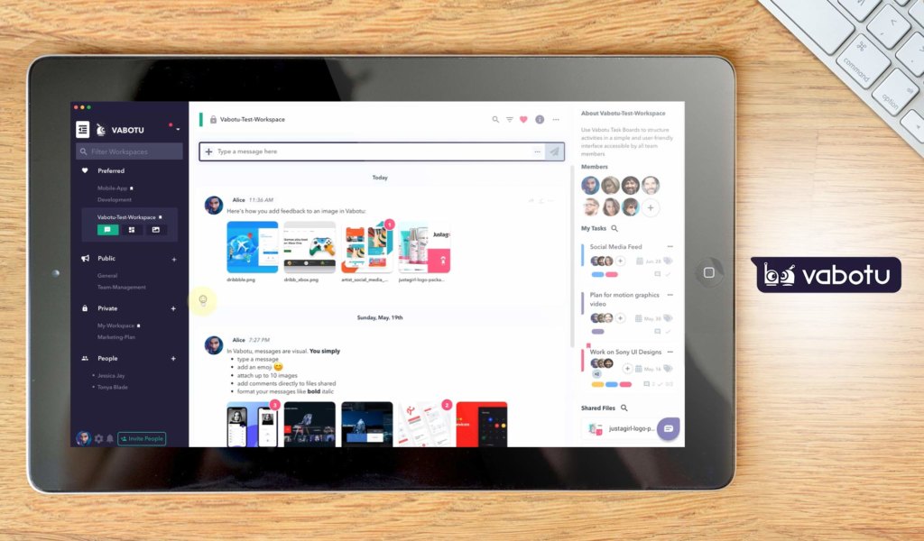 vabotu dashboard example