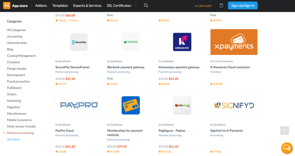 X-Cart integrations