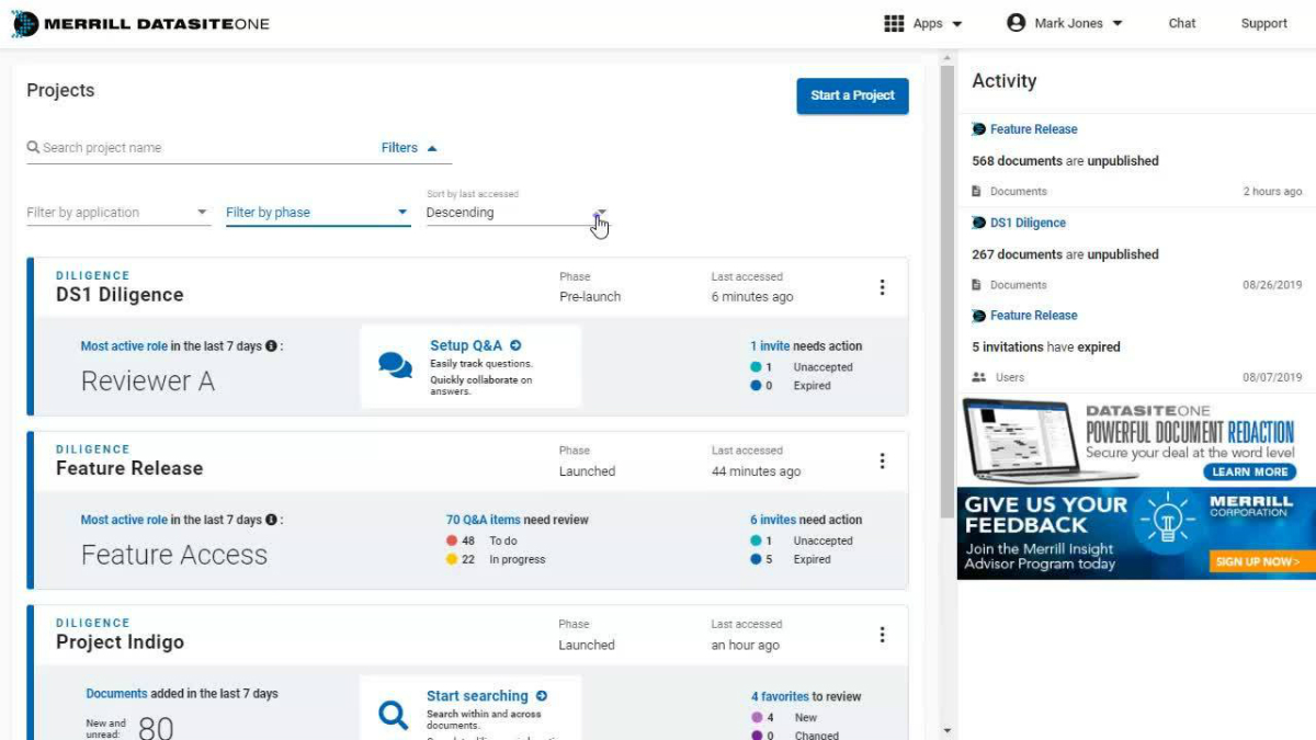 customize datasiteone