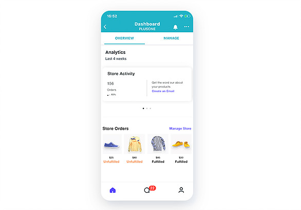 mobile order management, wix