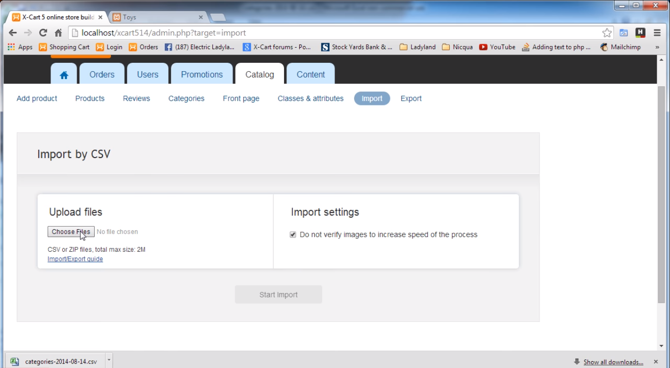x-cart bulk-import products feature