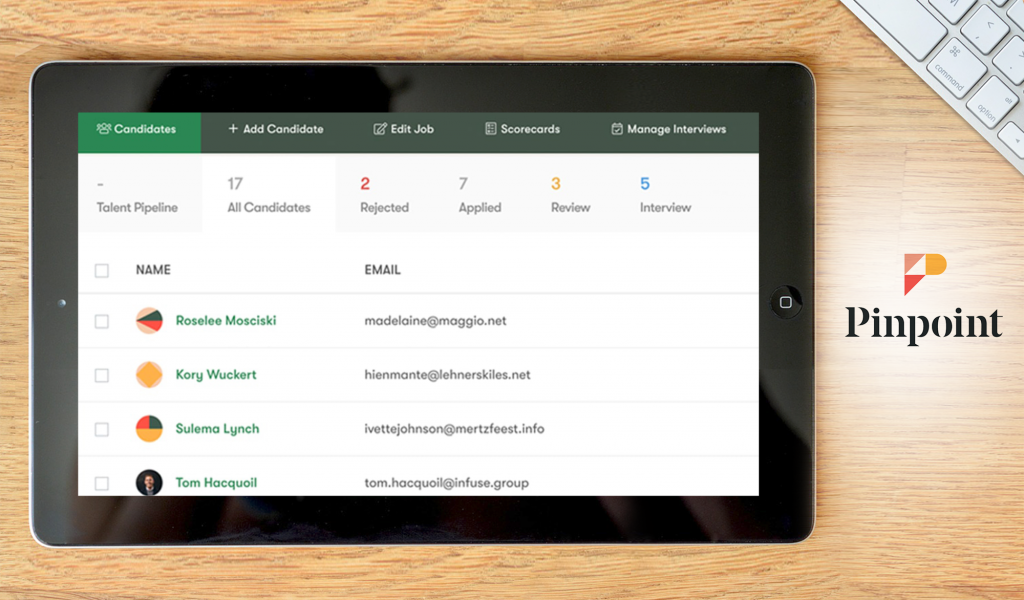 Pinpoint Dashboard