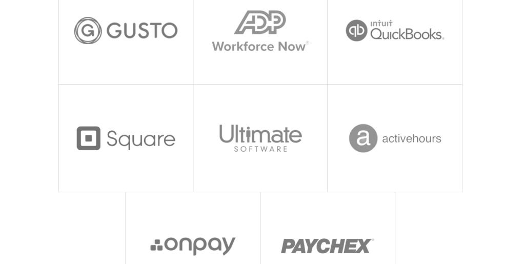 Integration options in When I Work