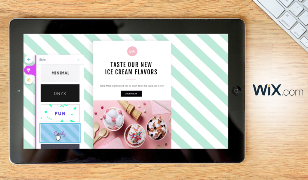 Wix ShoutOut dashboard