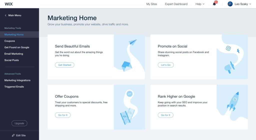 Wix ShoutOut Integrations