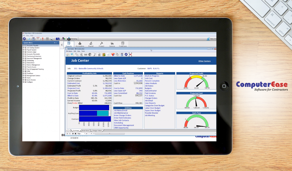 ComputerEase dashboard