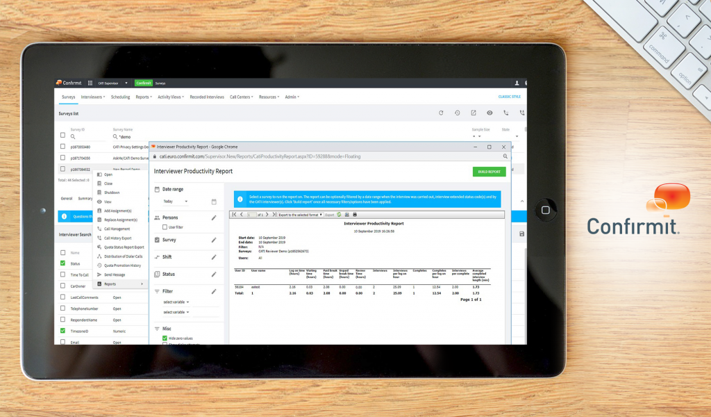 Confirmit dashboard
