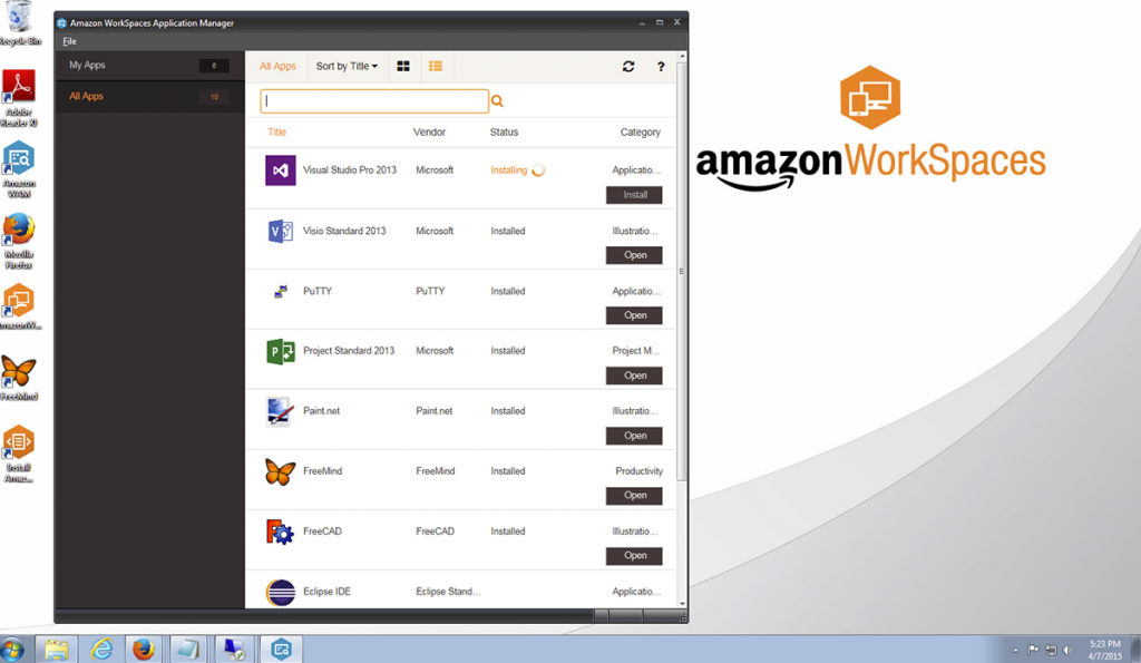 Amazon Workspaces