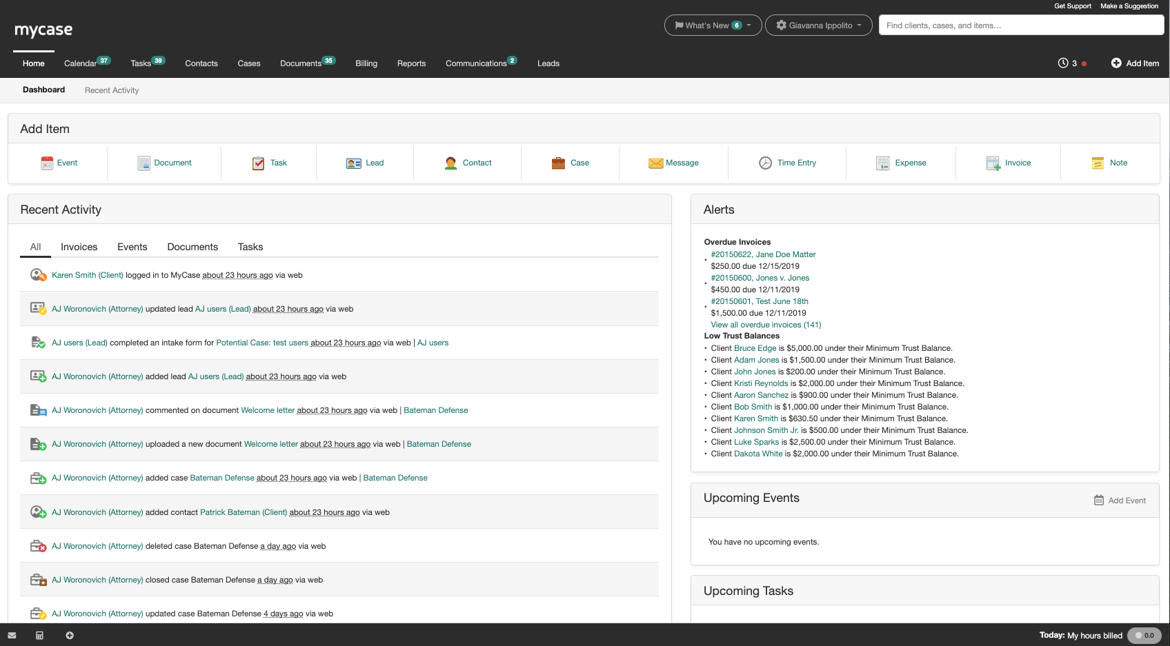 MyCase Reviews Pricing Software Features 2024 Financesonline