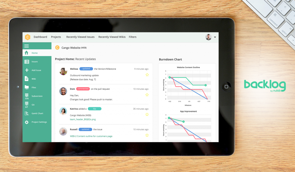 Backlog dashboard