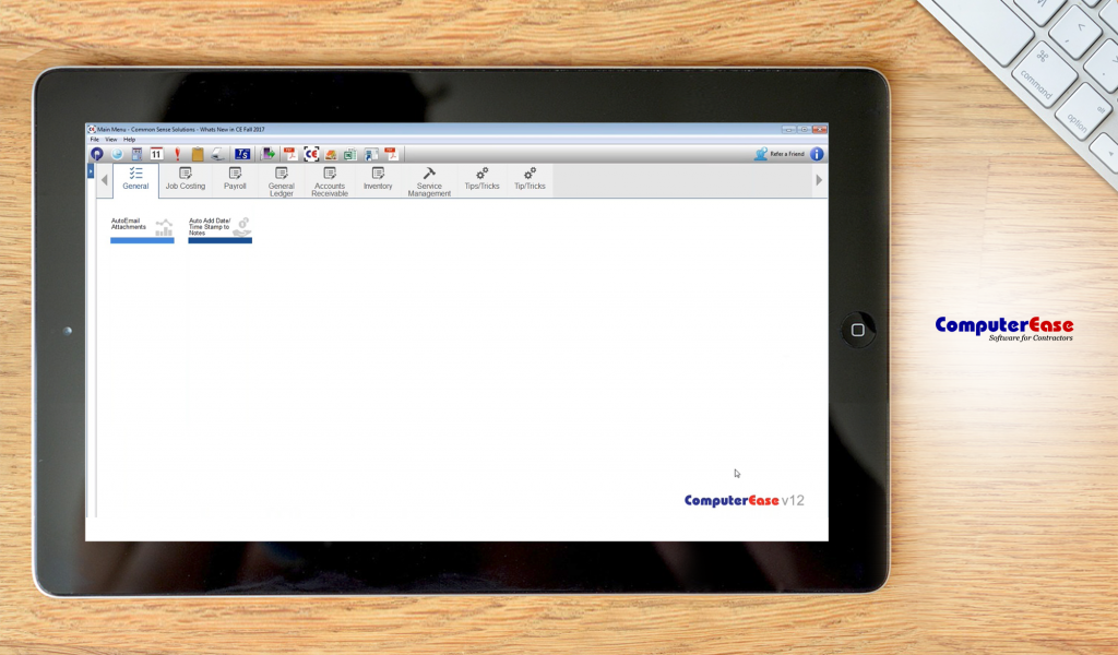 ComputerEase dashboard