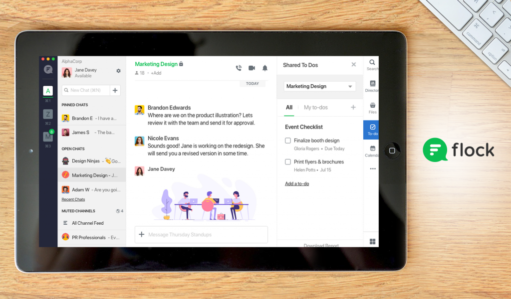 Flock dashboard