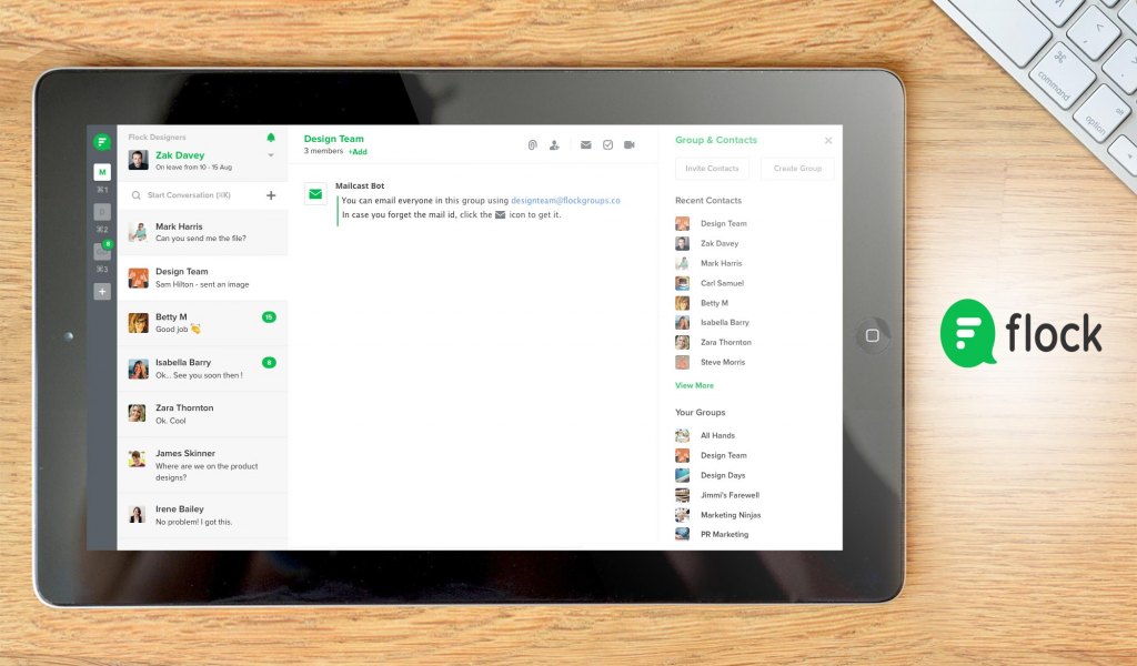 Flock dashboard