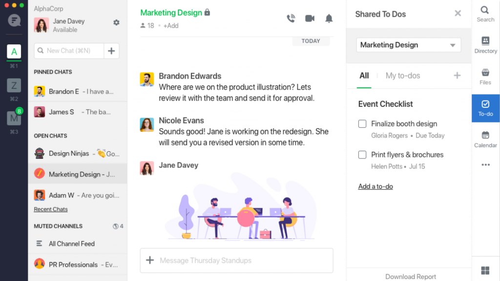 Flock dashboard