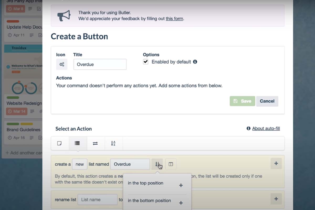 Butler Automation