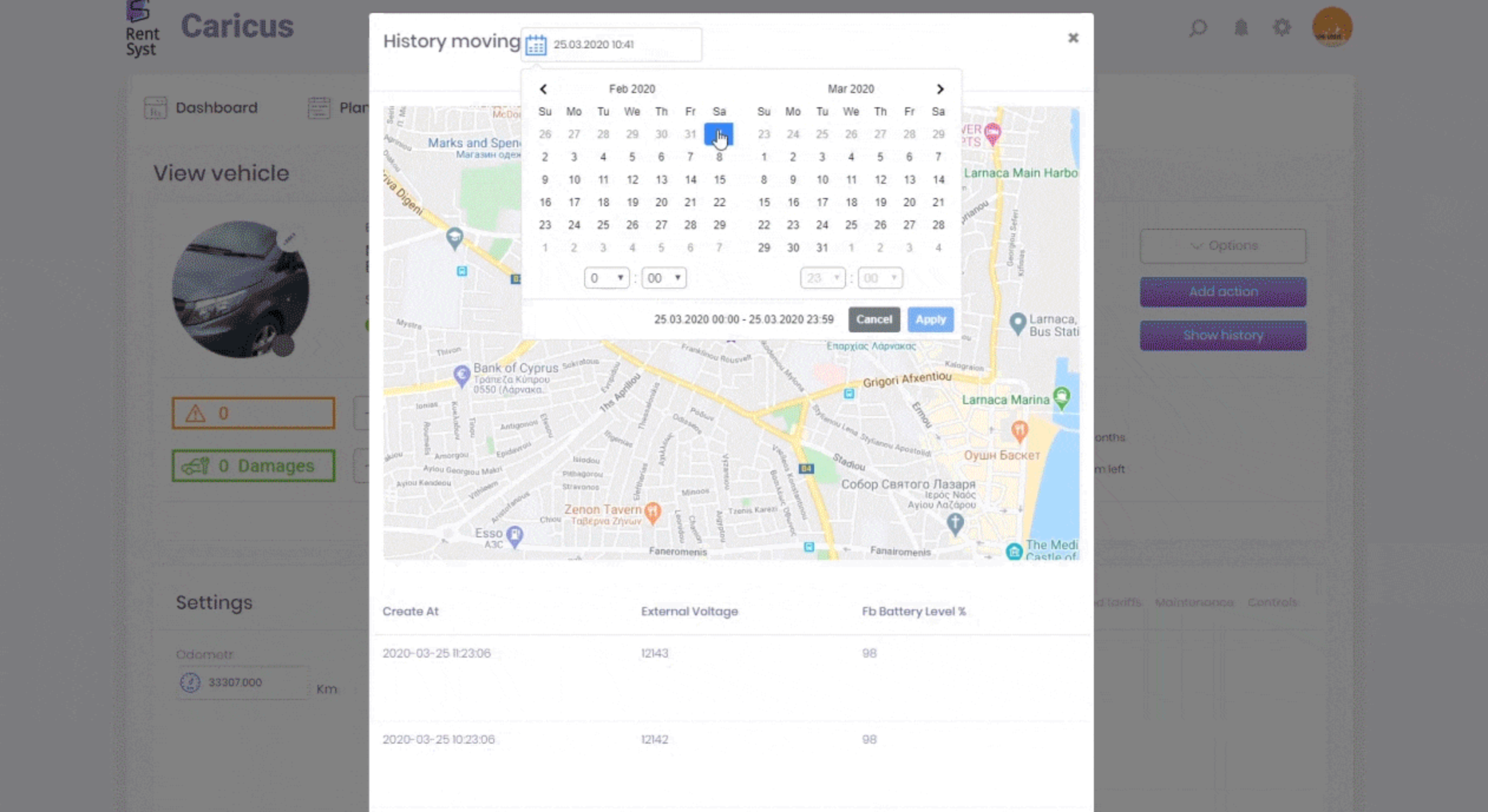 RentSyst calendar tool