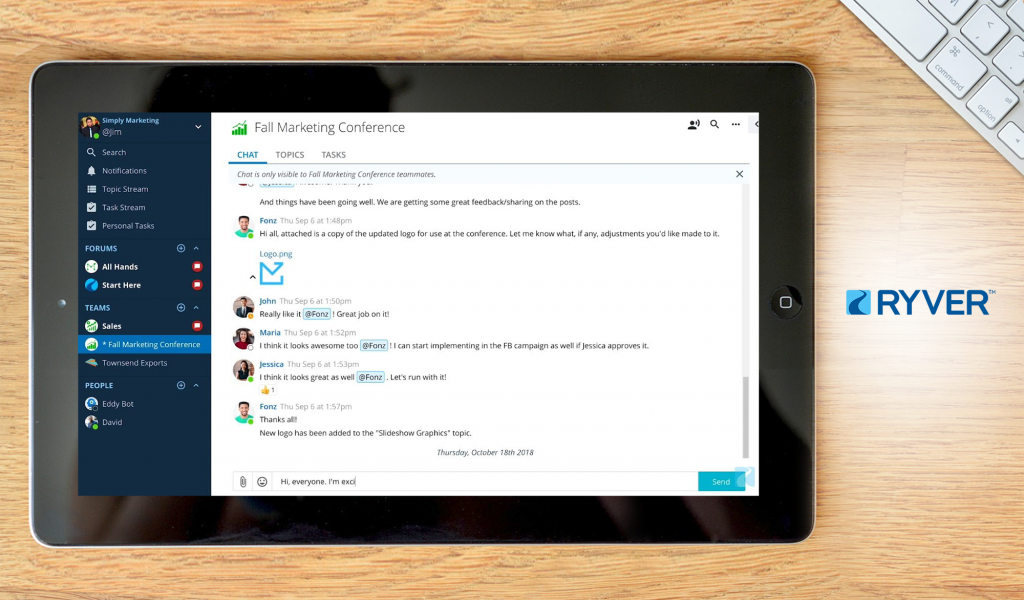 ryver dashboard