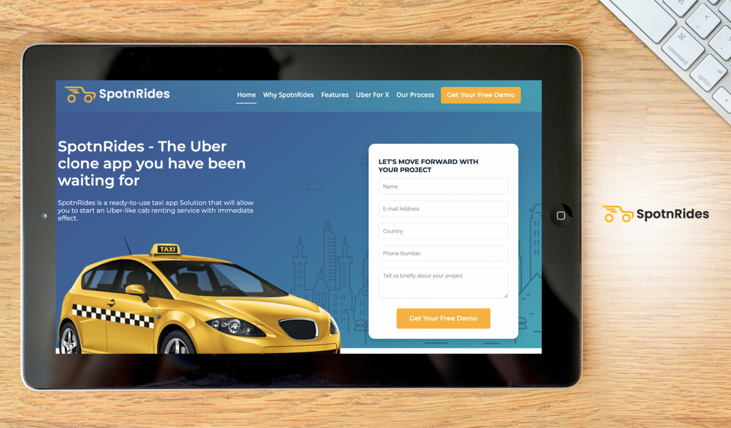 spotnrides dashboard