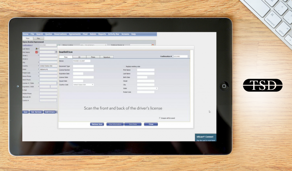 tsd rental dashboard