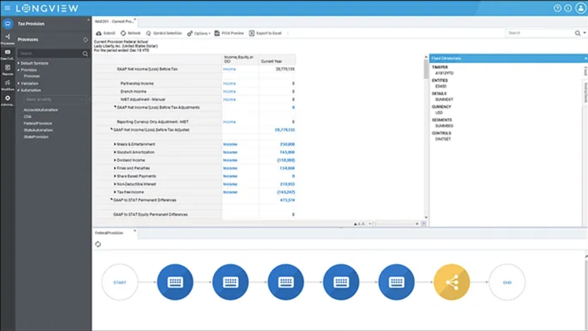longview tax data management