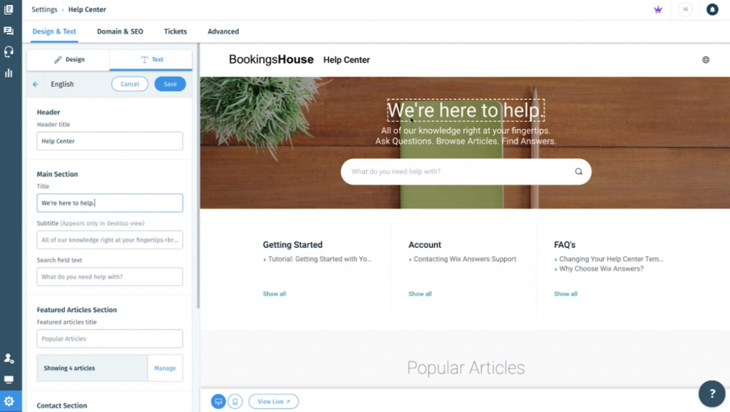 Wix Answers - Help Center