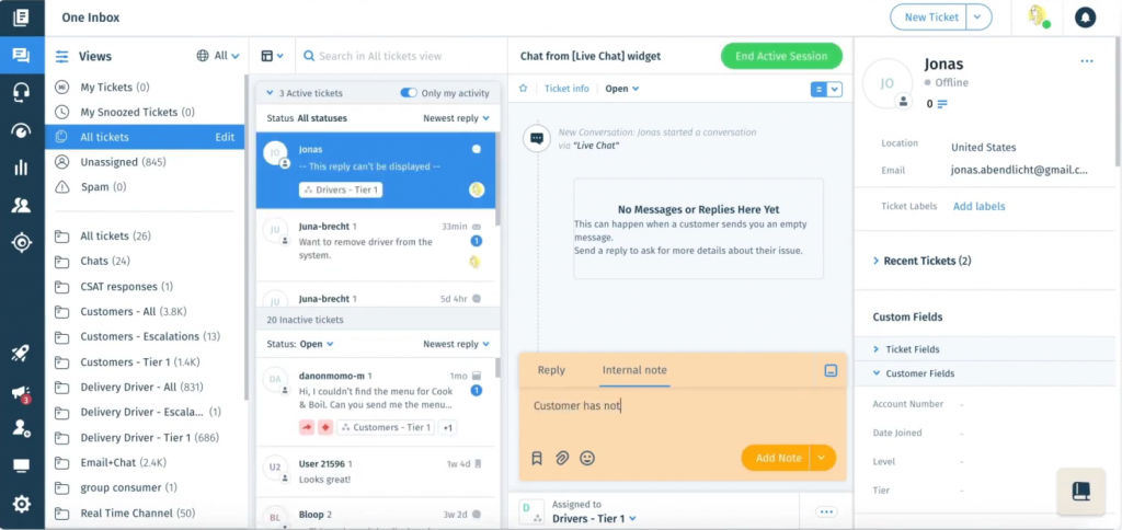 Wix Answers - One Inbox
