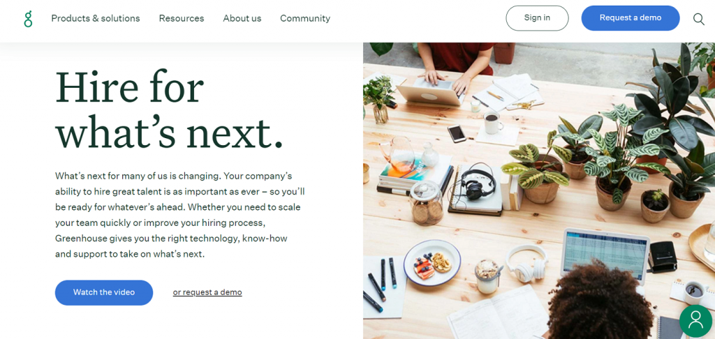 Greenhouse dashboard