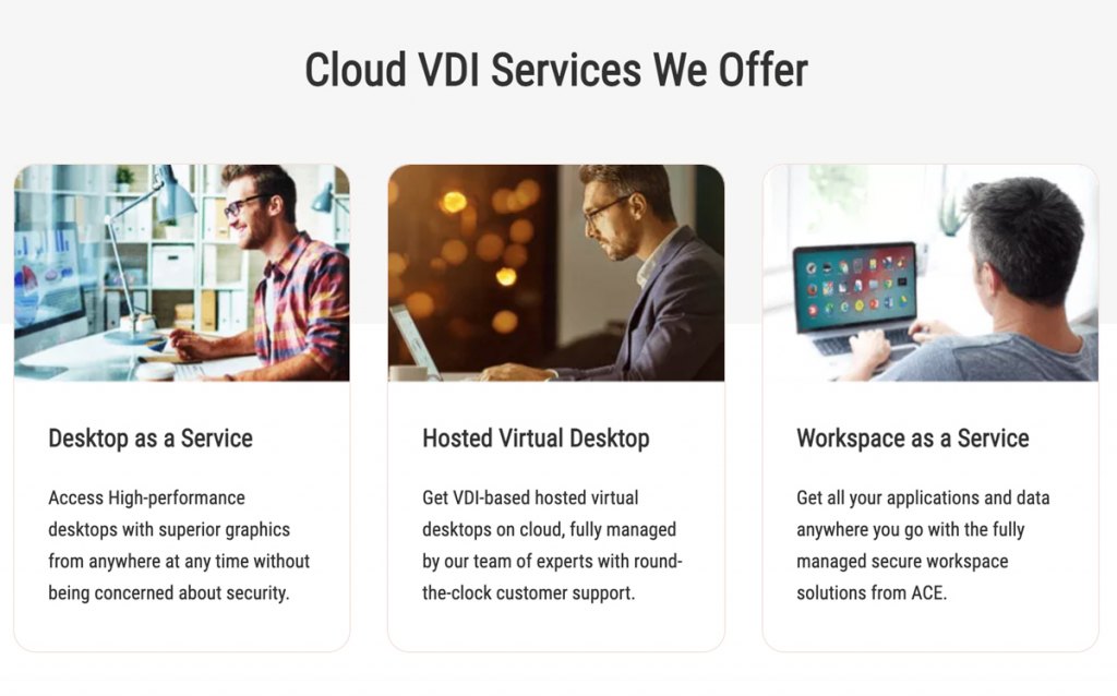 ace cloud vdi services