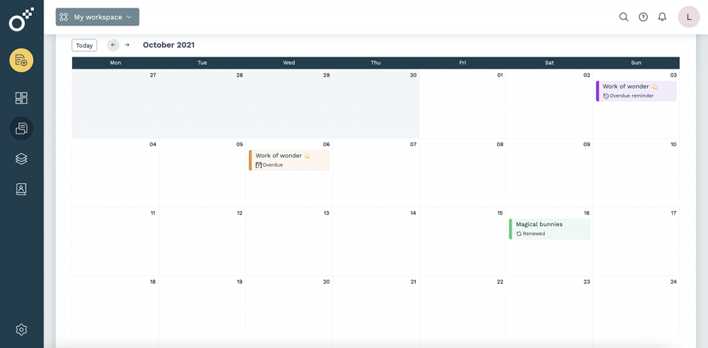 Oneflow workflow