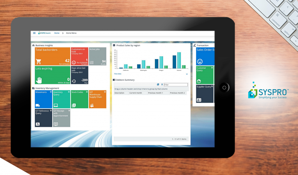 Syspro-erp-dashboard