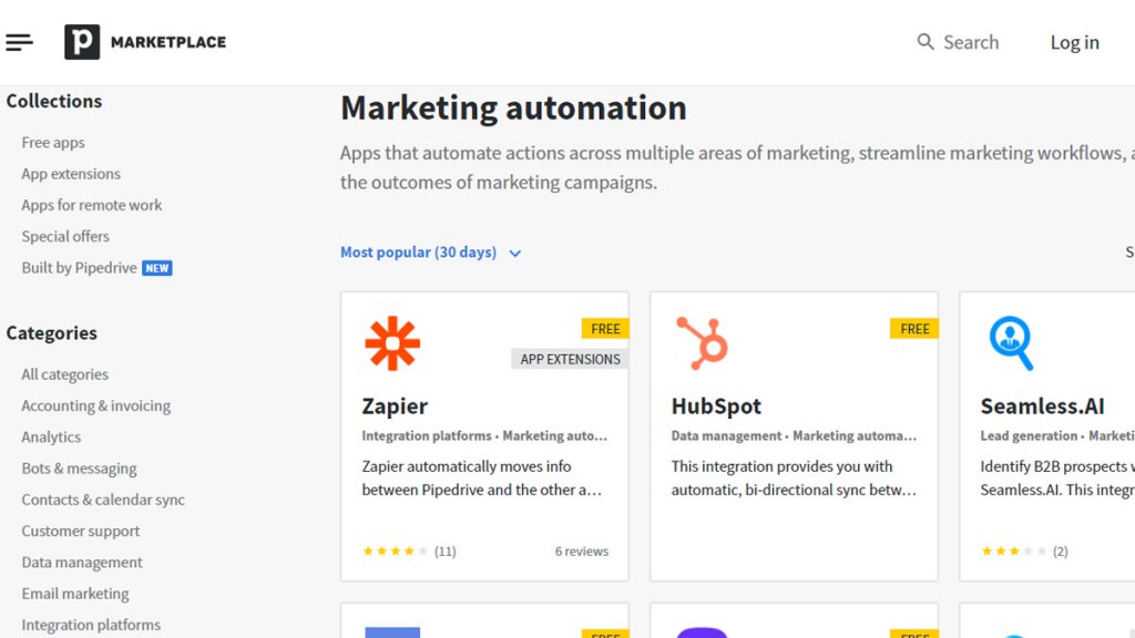 Integrations: Pipedrive vs. Salesforce