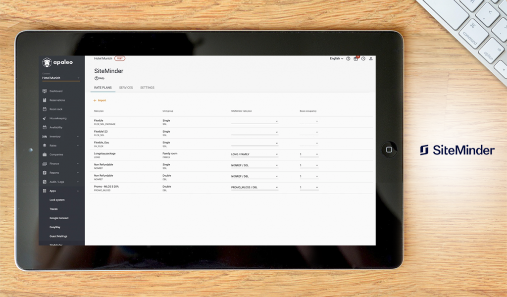 SiteMinder dashboard