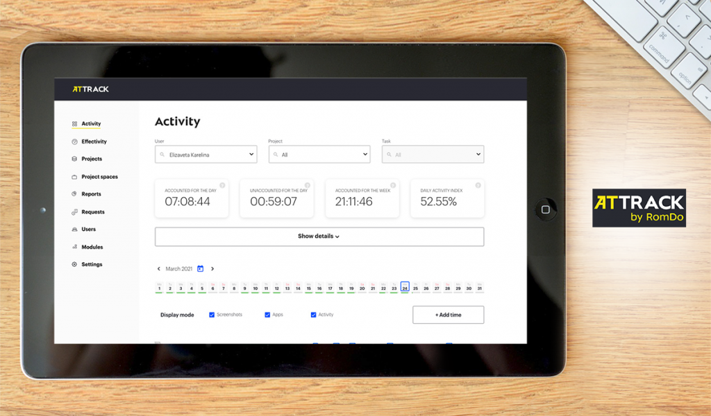 AtTrack-dashboard