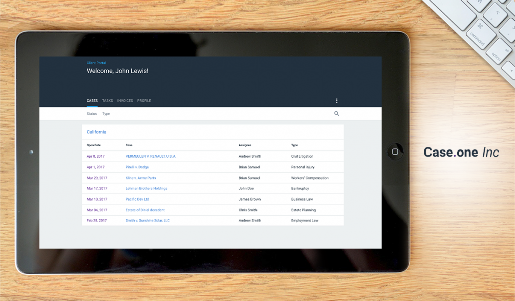 case.one-dashboard