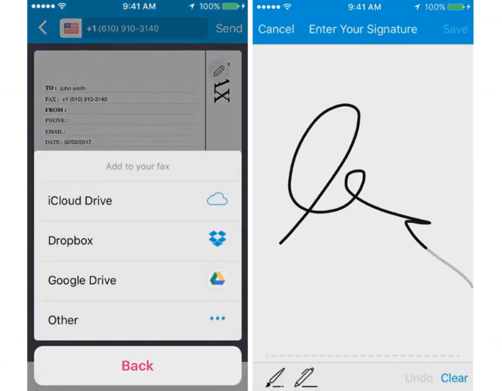 ifax esignature