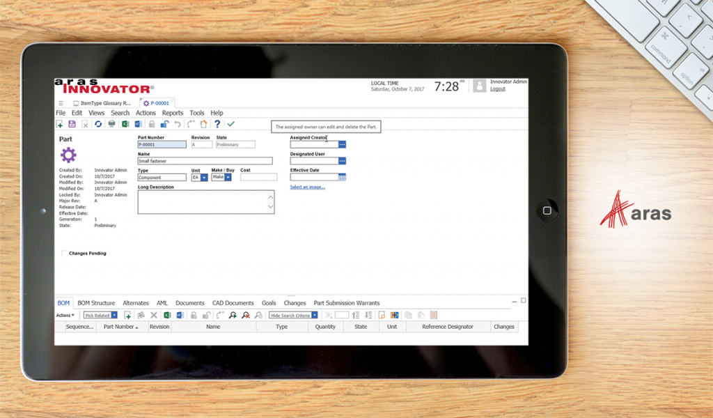 Aras-Innovator-dashboard