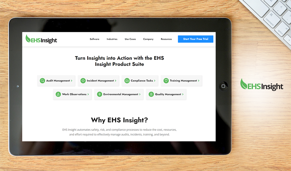 EHS Insight dashboard