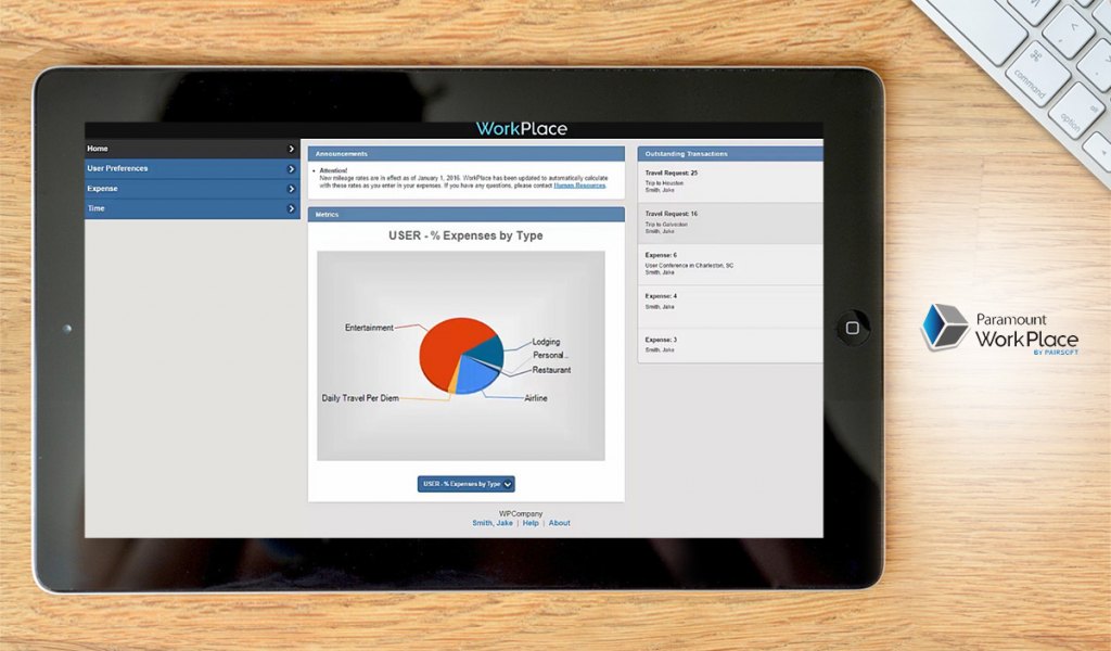 Paramount-WorkPlace-dashboard