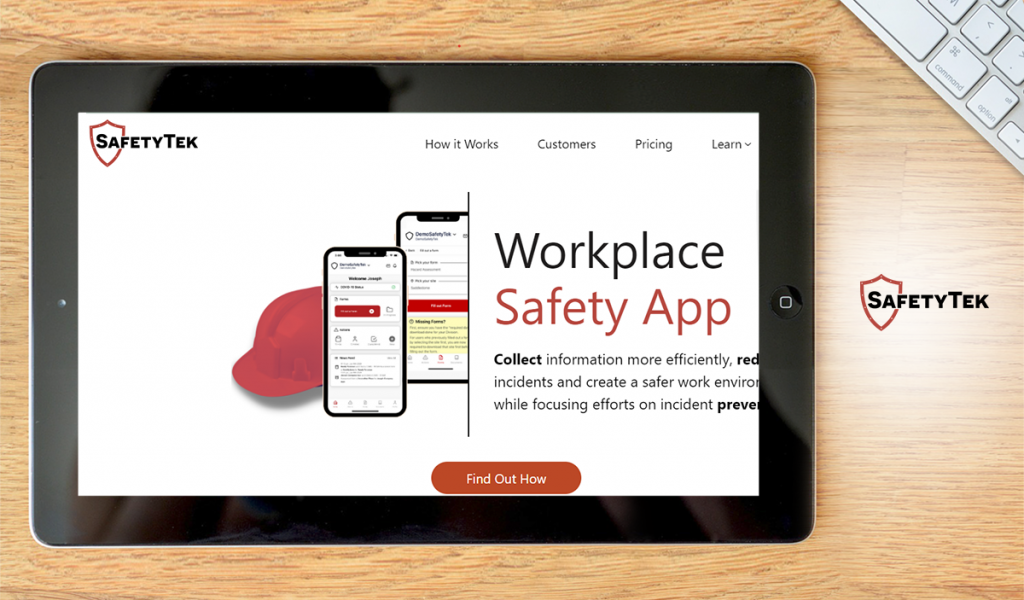 Safety Tek dashboard